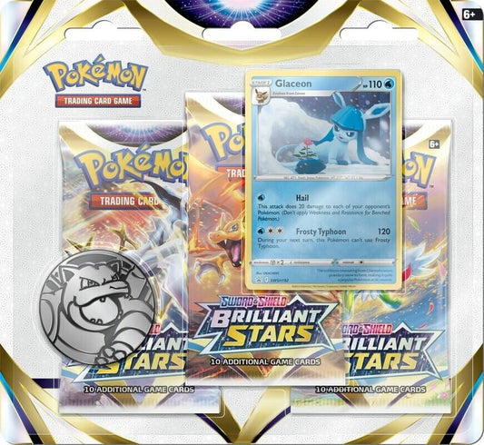 Brilliant Stars 3-Pack Blister Glaceon