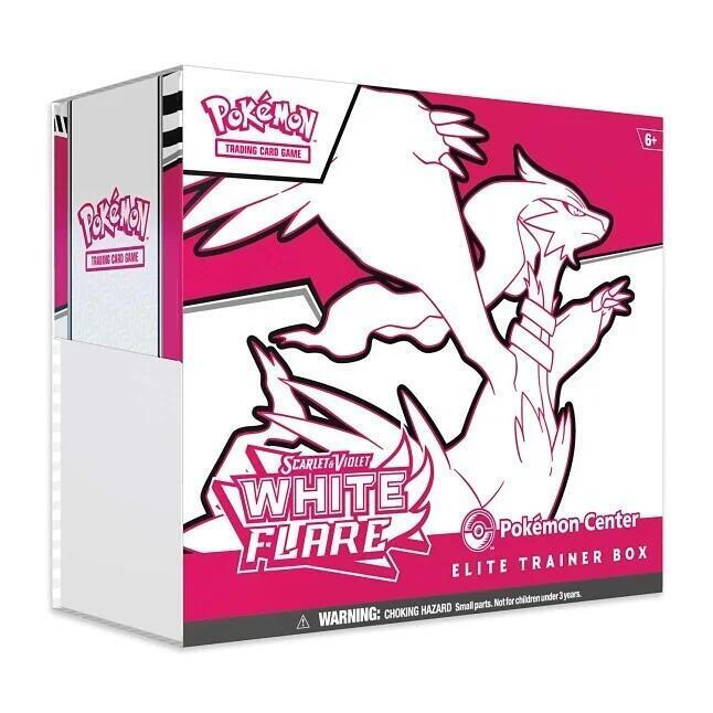 White Flare Pokémon Center Elite Trainer Box